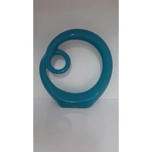 Circulo E Grande Azul Turquesa cod 859