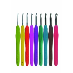 Agulha de Croche Soft Emborrachada Circulo