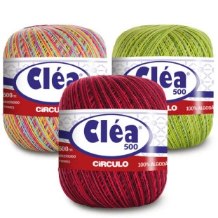 Linha Clea 500 metros Multicolor Marca Circulo