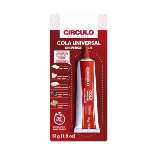 Cola Universal Para Artesanato Circulo 51 g Cor 20