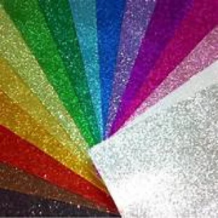 Placa de Eva 40 x 60 cm Glitter Marca Make+