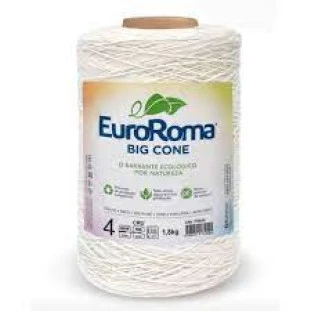 Barbante EuroRoma Big 4/4 1,8Kg - Cru 100