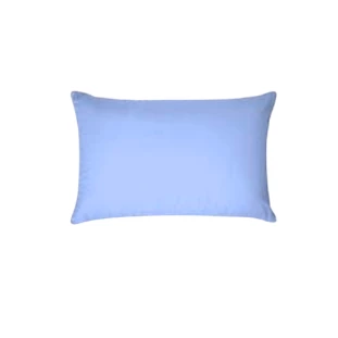 Fronha Lisa Azul Claro Premium Linea 180 Fios 100% Algodão