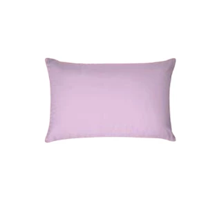 Fronha Lisa Rosa Bebê Premium Plus 100% Algodão