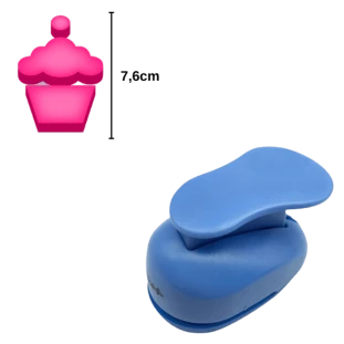 Furador de Artesanato 3" Cupcake