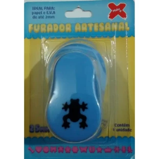 Furador de Artesanato 25 mm Sapo