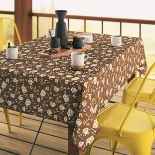 TOALHA DE MESA COLONIAL 1,40M X 2,10M LOUCAS