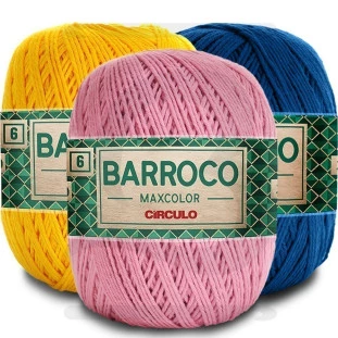 Linha Barroco Max Color N 6 200 Gramas Marca Circulo