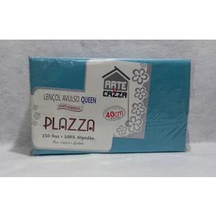 Lençol Avulso Casal Queen Com Elastico Arte E Cazz