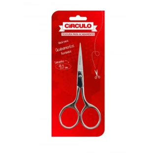 Tesoura para Bordado 9 cm Circulo Ref B105 