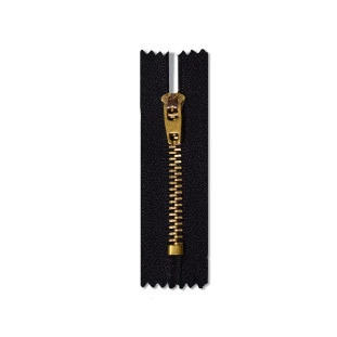 ZIPER 12 CM REFORCADO PRETO