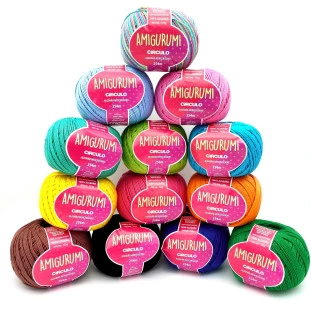 Linha Amigurumi 254 metros Marca Circulo